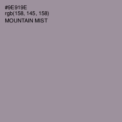 #9E919E - Mountain Mist Color Image