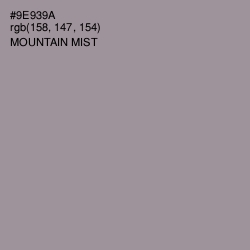#9E939A - Mountain Mist Color Image