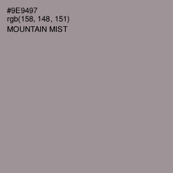#9E9497 - Mountain Mist Color Image