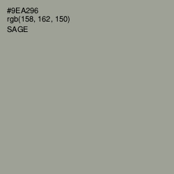 #9EA296 - Sage Color Image
