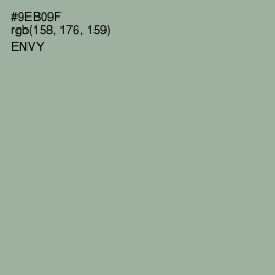 #9EB09F - Envy Color Image