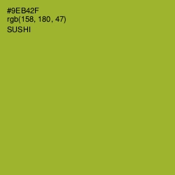 #9EB42F - Sushi Color Image