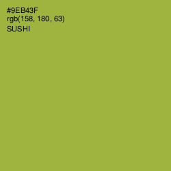 #9EB43F - Sushi Color Image