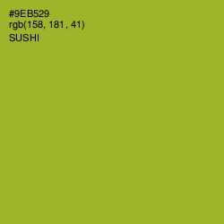 #9EB529 - Sushi Color Image