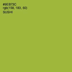 #9EB73C - Sushi Color Image