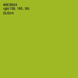 #9EB924 - Sushi Color Image