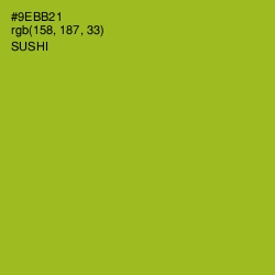 #9EBB21 - Sushi Color Image