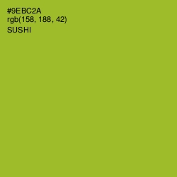 #9EBC2A - Sushi Color Image