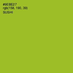 #9EBE27 - Sushi Color Image