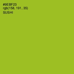 #9EBF23 - Sushi Color Image