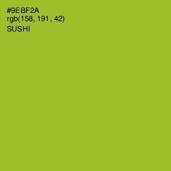#9EBF2A - Sushi Color Image