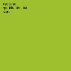 #9EBF2E - Sushi Color Image