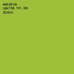 #9EBF3A - Sushi Color Image