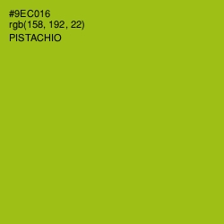 #9EC016 - Pistachio Color Image