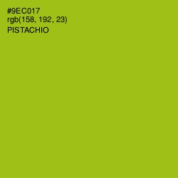 #9EC017 - Pistachio Color Image