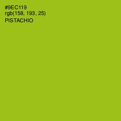 #9EC119 - Pistachio Color Image