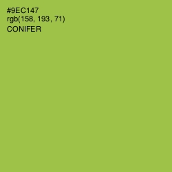#9EC147 - Conifer Color Image