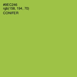 #9EC246 - Conifer Color Image