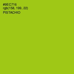 #9EC716 - Pistachio Color Image