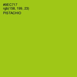 #9EC717 - Pistachio Color Image