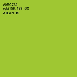 #9EC732 - Atlantis Color Image
