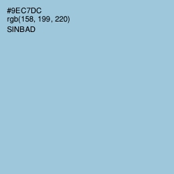 #9EC7DC - Sinbad Color Image
