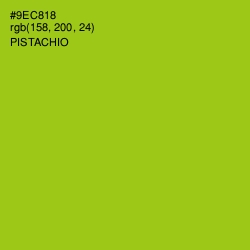 #9EC818 - Pistachio Color Image