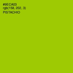#9ECA03 - Pistachio Color Image