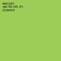 #9ECD57 - Conifer Color Image