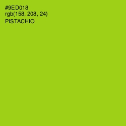 #9ED018 - Pistachio Color Image