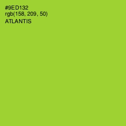 #9ED132 - Atlantis Color Image