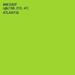 #9ED52F - Atlantis Color Image