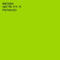 #9ED604 - Pistachio Color Image