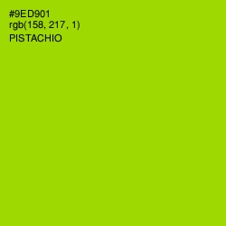 #9ED901 - Pistachio Color Image