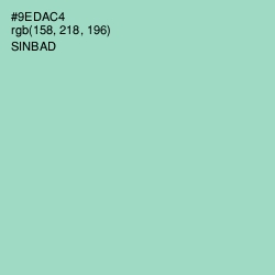 #9EDAC4 - Sinbad Color Image