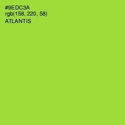 #9EDC3A - Atlantis Color Image