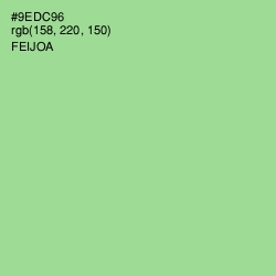 #9EDC96 - Feijoa Color Image