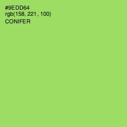 #9EDD64 - Conifer Color Image