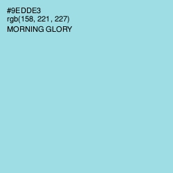 #9EDDE3 - Morning Glory Color Image