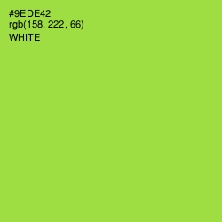 #9EDE42 - Conifer Color Image