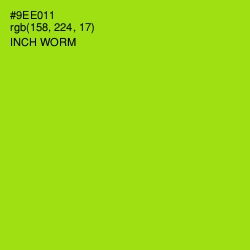 #9EE011 - Inch Worm Color Image