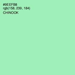 #9EEFB8 - Chinook Color Image