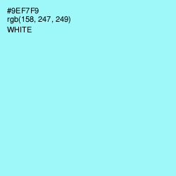 #9EF7F9 - Anakiwa Color Image