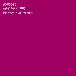 #9F0062 - Fresh Eggplant Color Image