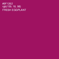 #9F1262 - Fresh Eggplant Color Image