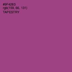 #9F4283 - Tapestry Color Image