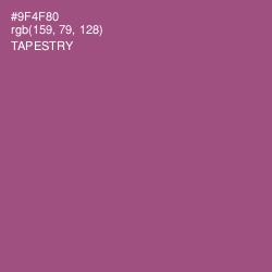#9F4F80 - Tapestry Color Image