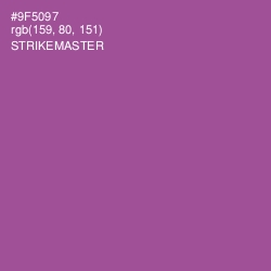 #9F5097 - Strikemaster Color Image