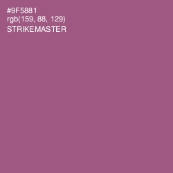 #9F5881 - Strikemaster Color Image