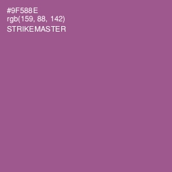 #9F588E - Strikemaster Color Image